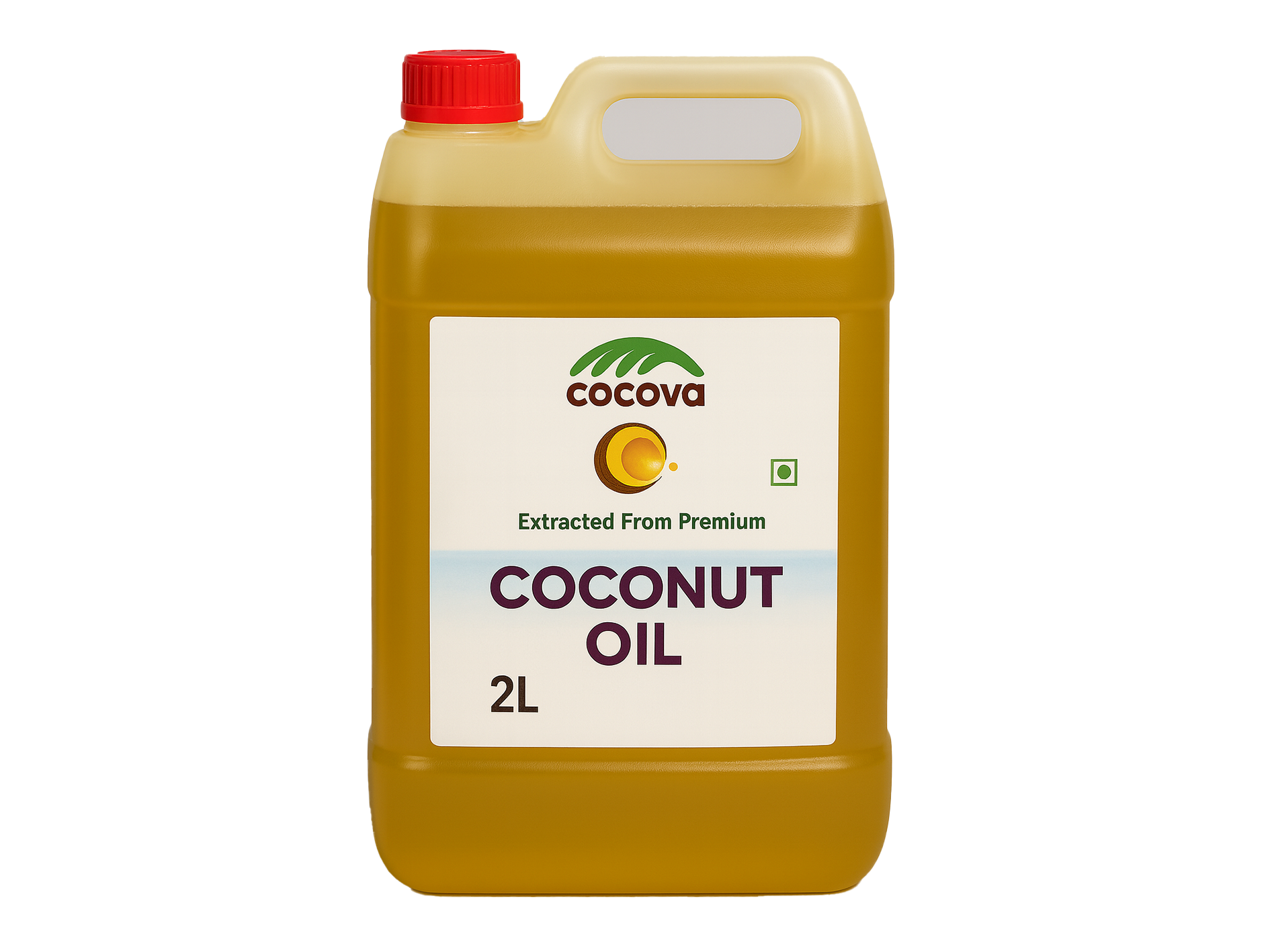 Cocova 2L Pure Coconut Oil Can